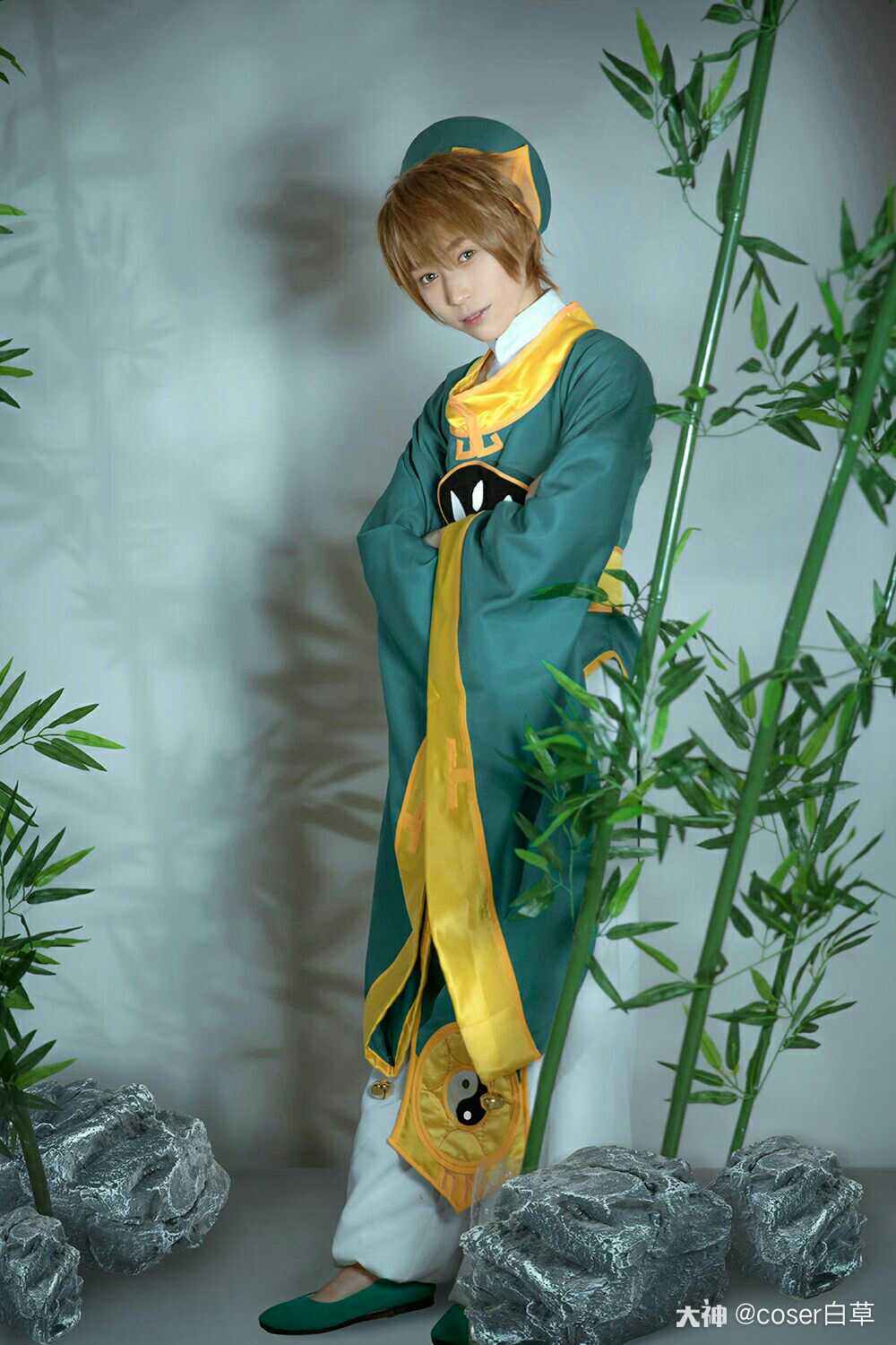 关注 李小狼cn白草 摄影陈三水 天使抹茶铃#cos##魔卡少女樱