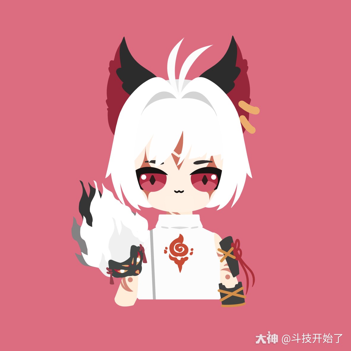 白藏主守护我们快一年了 .