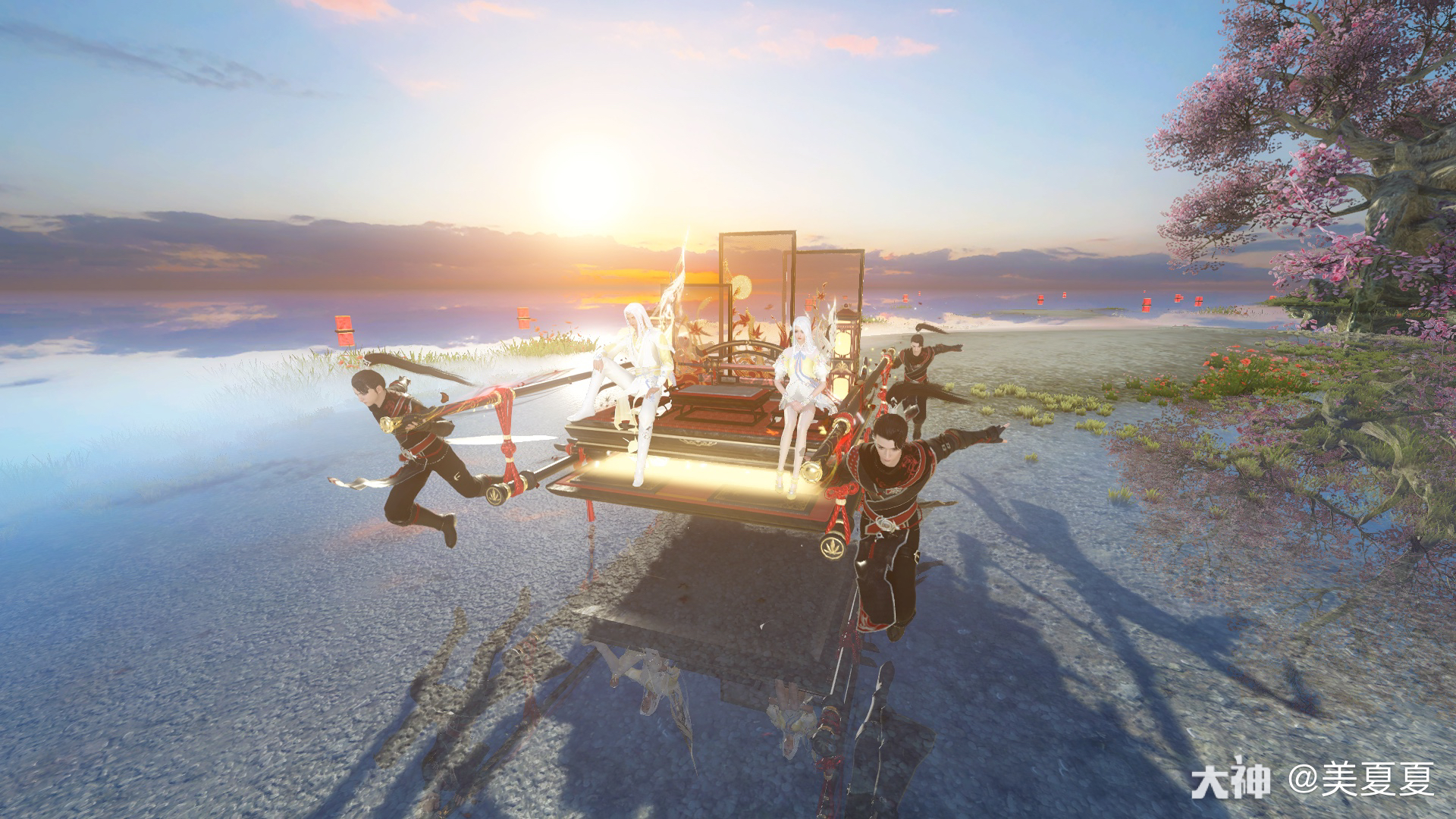 轿子好看吗～等结束这次比赛变成第三代 哈哈_来自网易大神逆水寒圈子