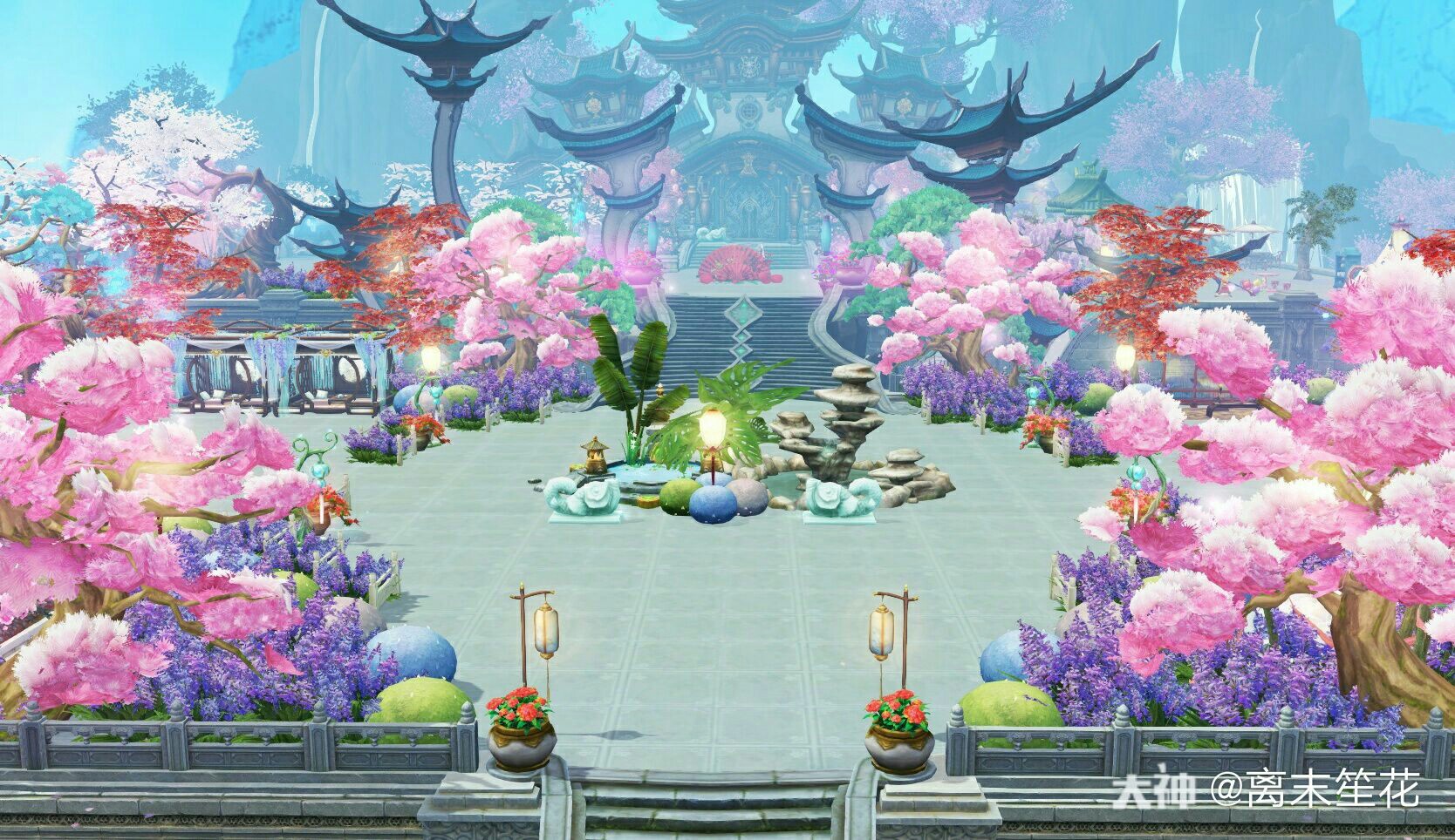 结束后抽空装修的家园9797_来自网易大神新倩女幽魂圈子_离末笙花