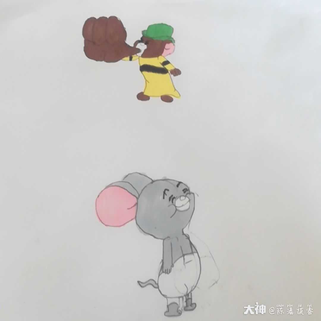 大表哥和小不点来了!#猫和老鼠同人##猫和老鼠