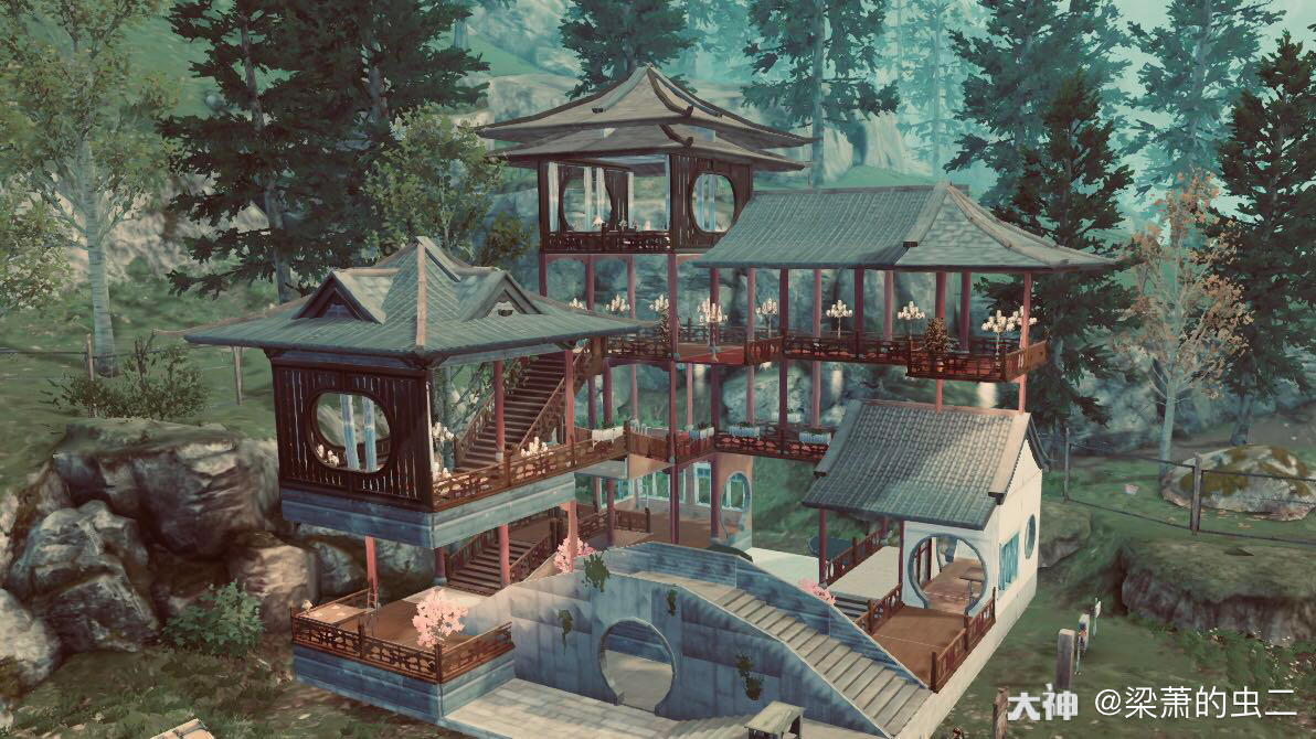 一梦江湖宅邸设计图片