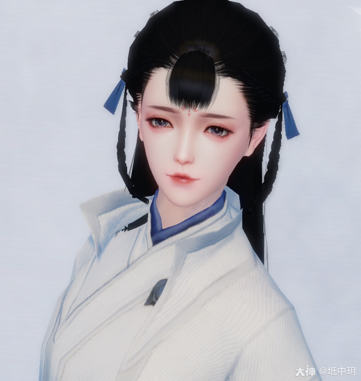 一梦江湖捏脸# 华山小.