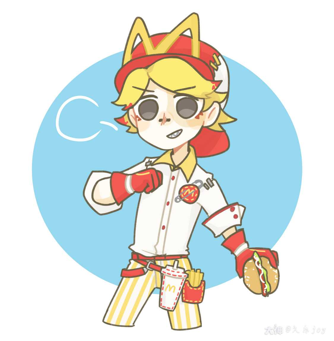 谁想恰汉堡! #第五人格同人##第五人格勘探员