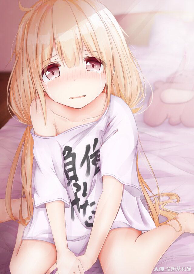 Cute anime girls with blonde hair