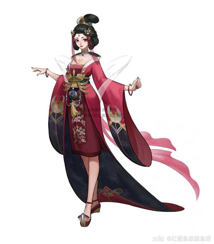 【妖灵立绘欣赏】神都夜行.