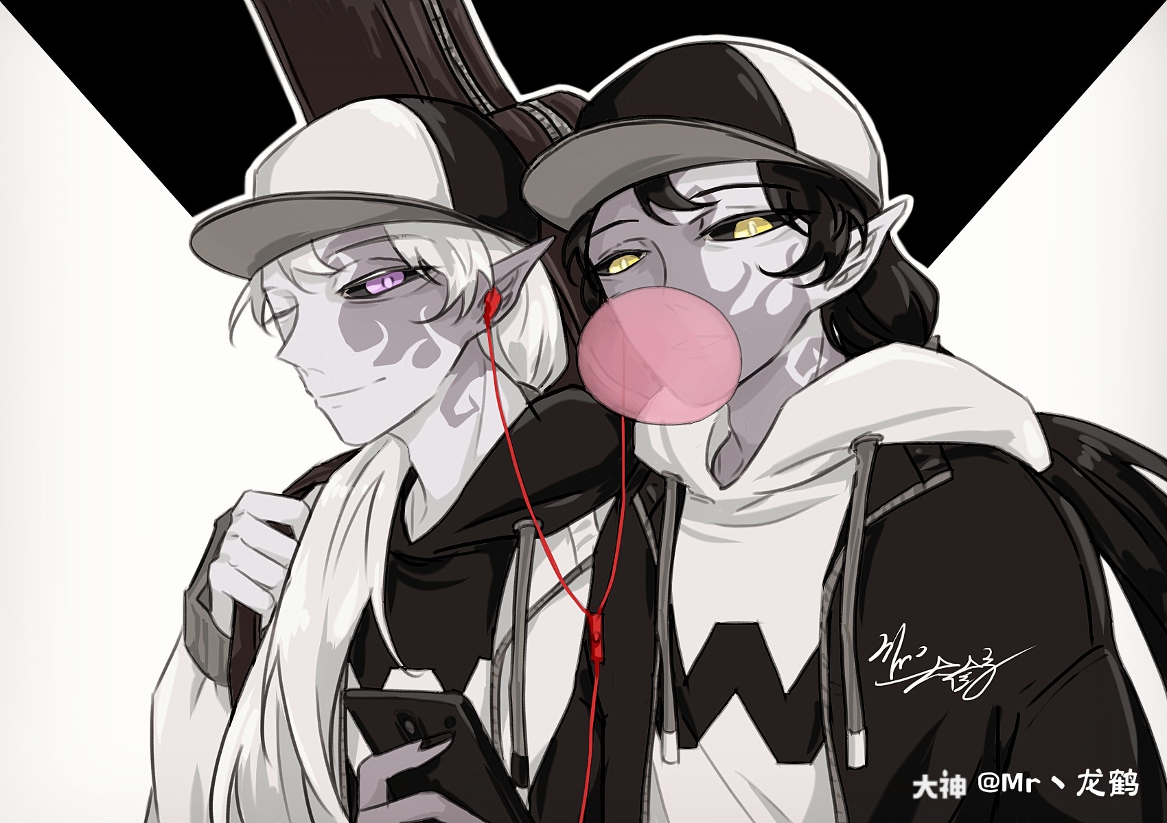 *这回黑白黑无差,不过还是得说明一下我是站【安咎】_来自网易大神第