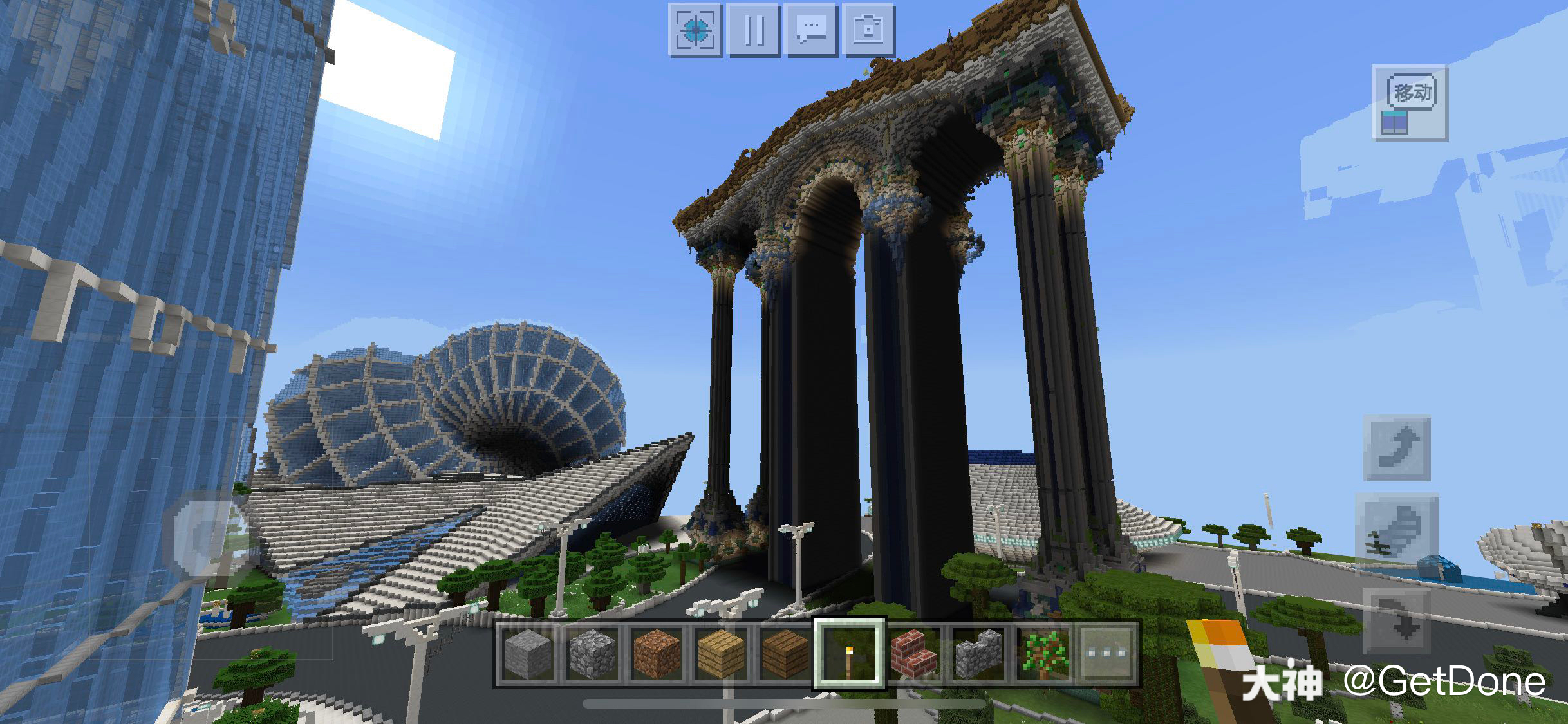 这么一个地图你们想拥有吗 快去中国版我的世界搜索 Backway City 进行 来自网易大神我的世界圈子 Getdone