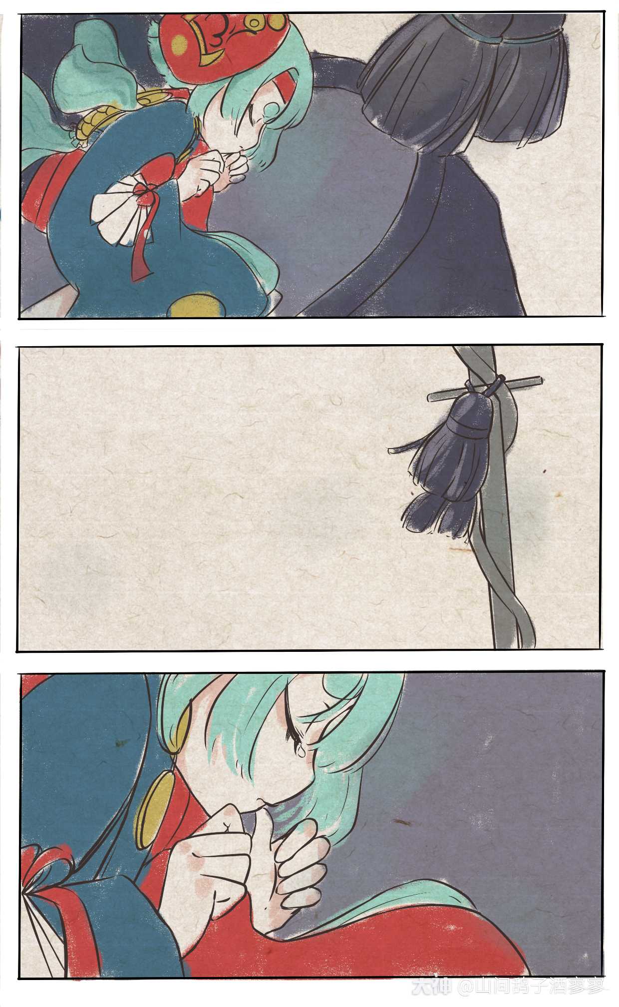 荒川之主×金鱼姬……#阴阳师ip同人#. 来自宗介菜菜菜 - 大神