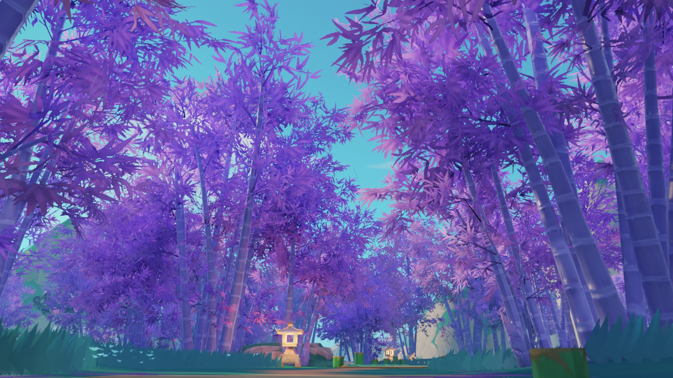 梦幻三维美景#美美的紫竹林.