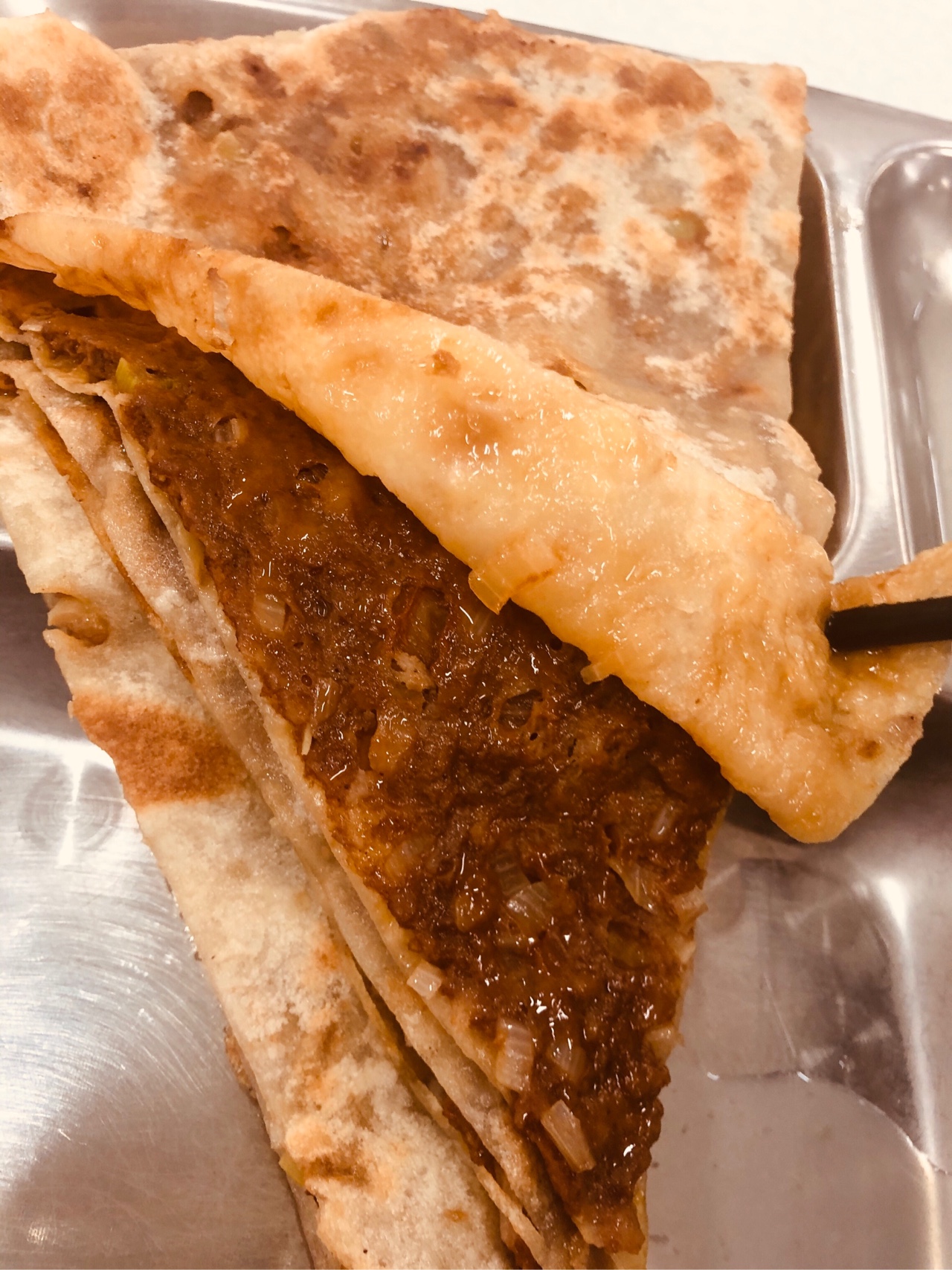 晚饭吃正宗的京东肉饼