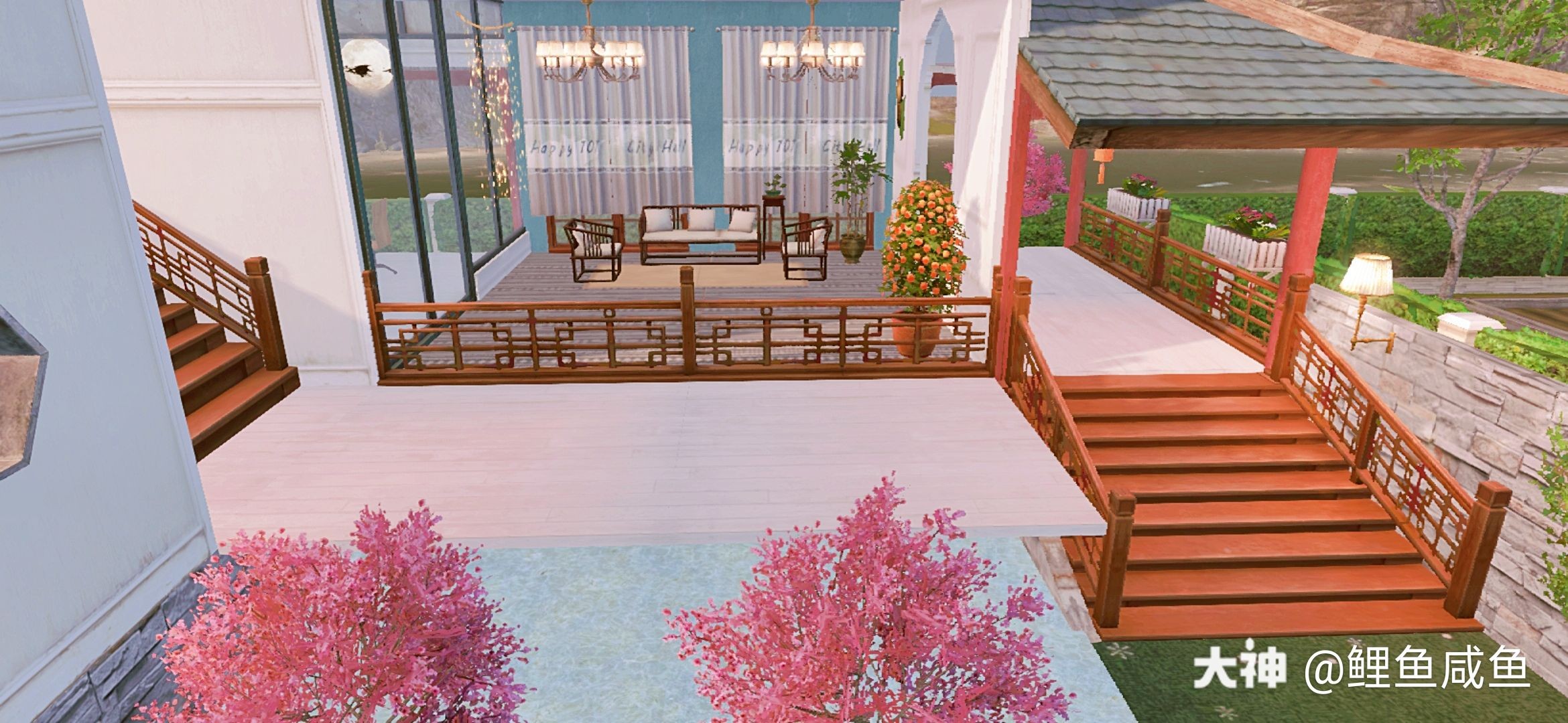 冬至—古风小院子〕现代房子看腻了,住几. 来自鲤鱼咸鱼 - 大神