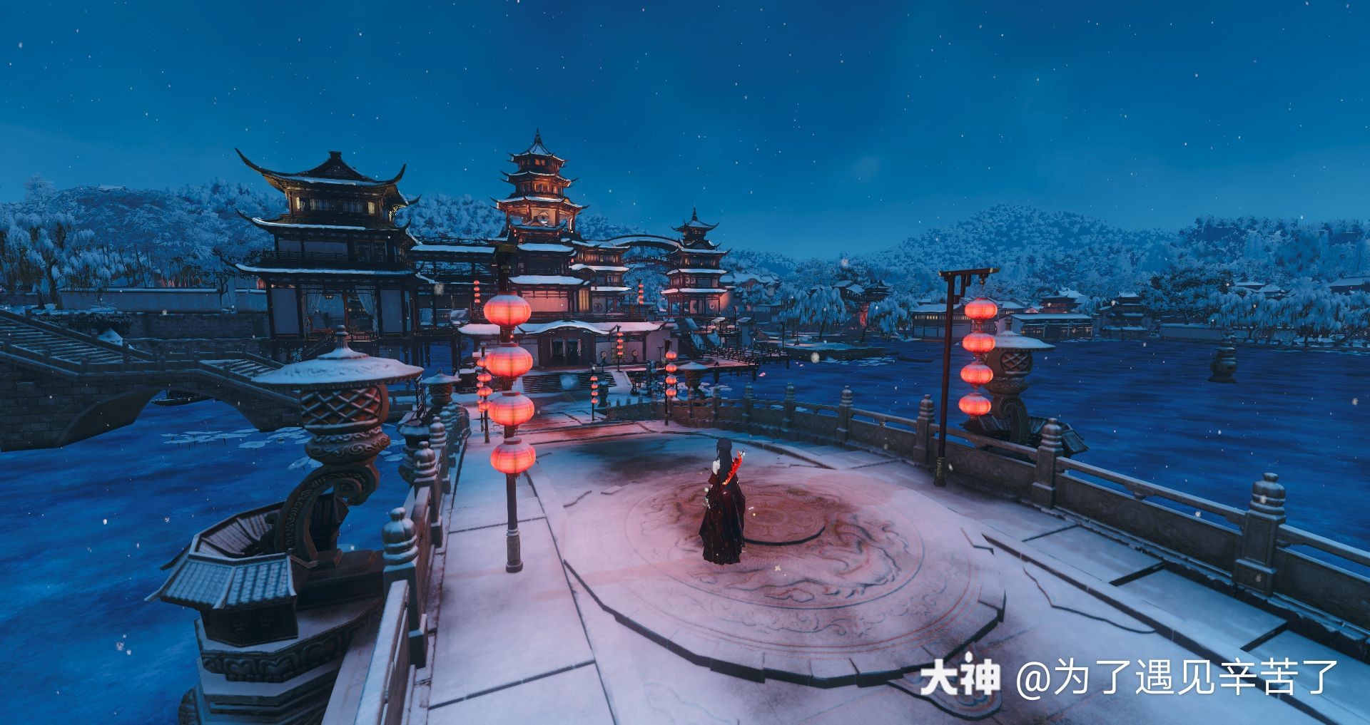 冬天里的熙春楼真美呀～#逆水寒