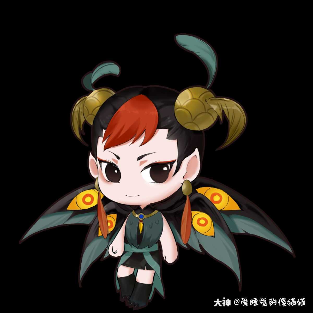 今天要给各位大人展示的是ssr妖灵的q版形象哦