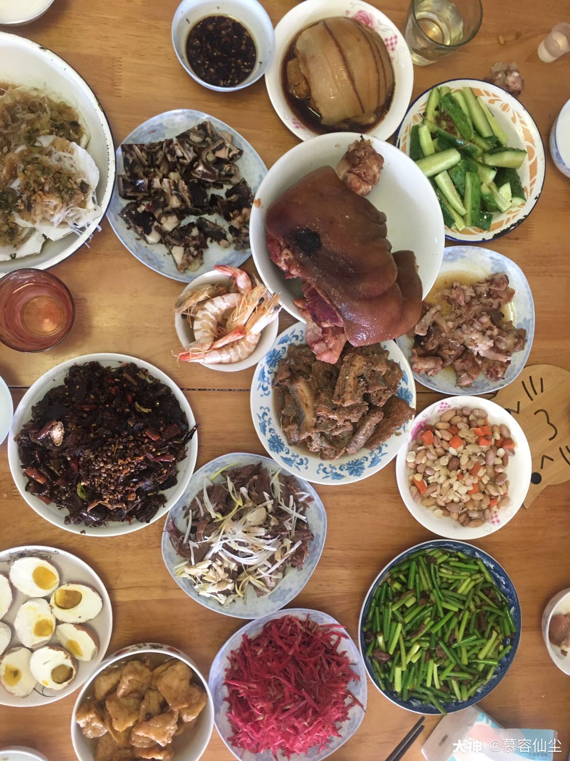 一年做饭最多的一顿饭!