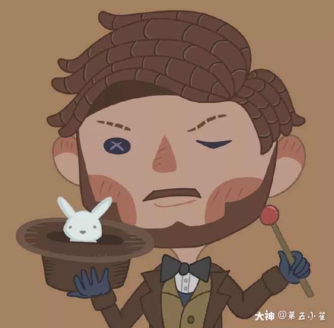 奈布的帅气qwq作品简介:加了奈布的头,外加开黑7头_来自大神第五人格