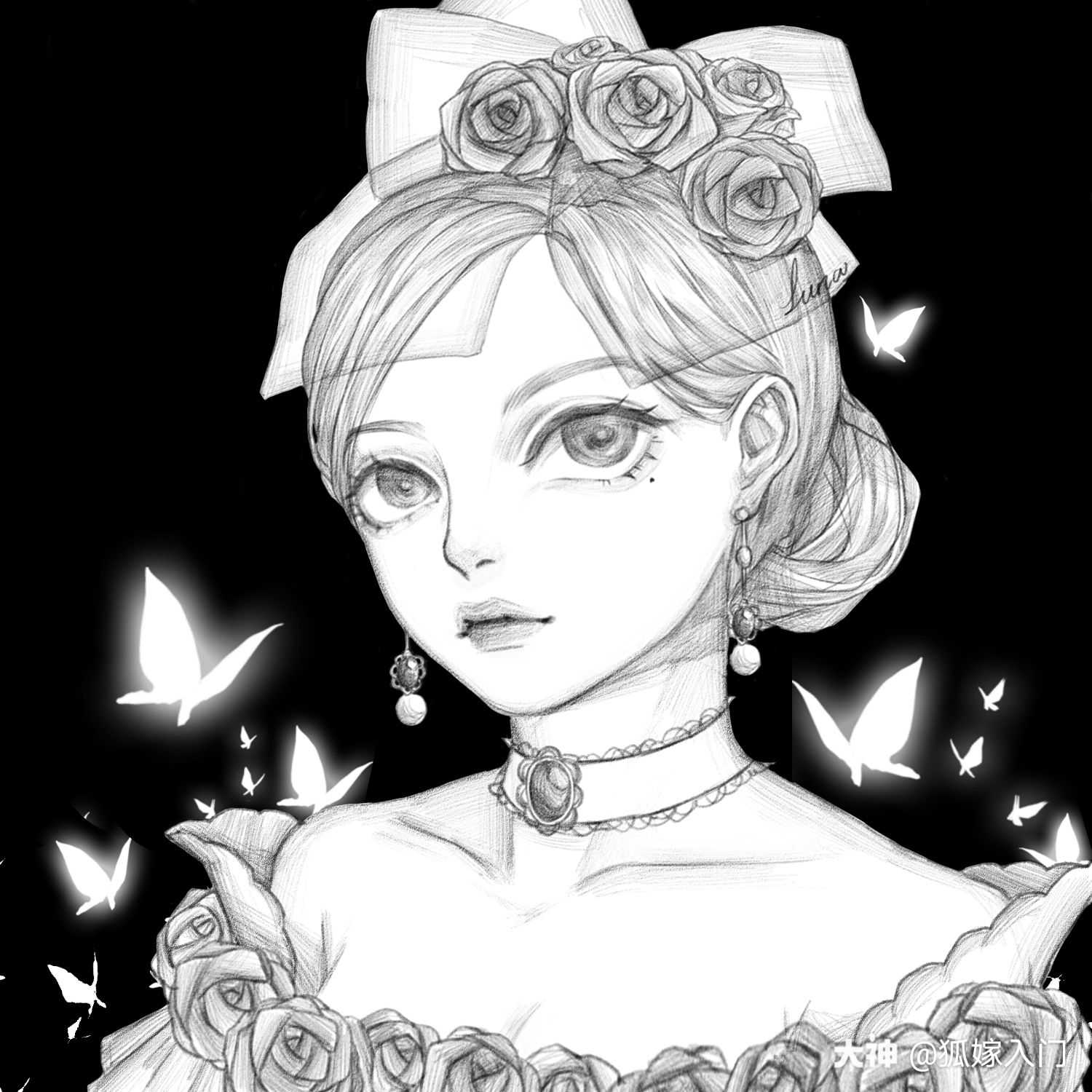 第五人格同人#最近画的今夜不再和19年画的时之砂～大家为今夜不再