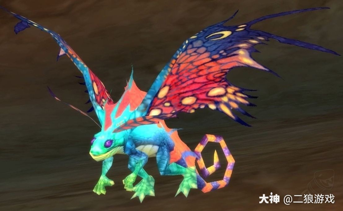 【炉石传说原画品鉴 精灵龙】