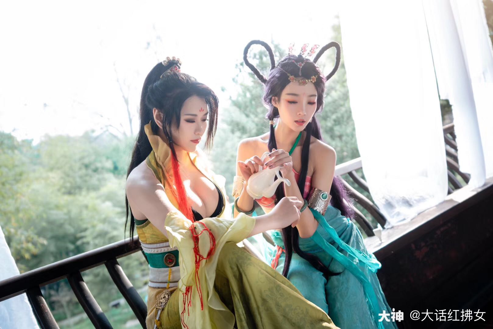 大话红拂女:谁来把酒满上! #大话西游2##大话西游手游