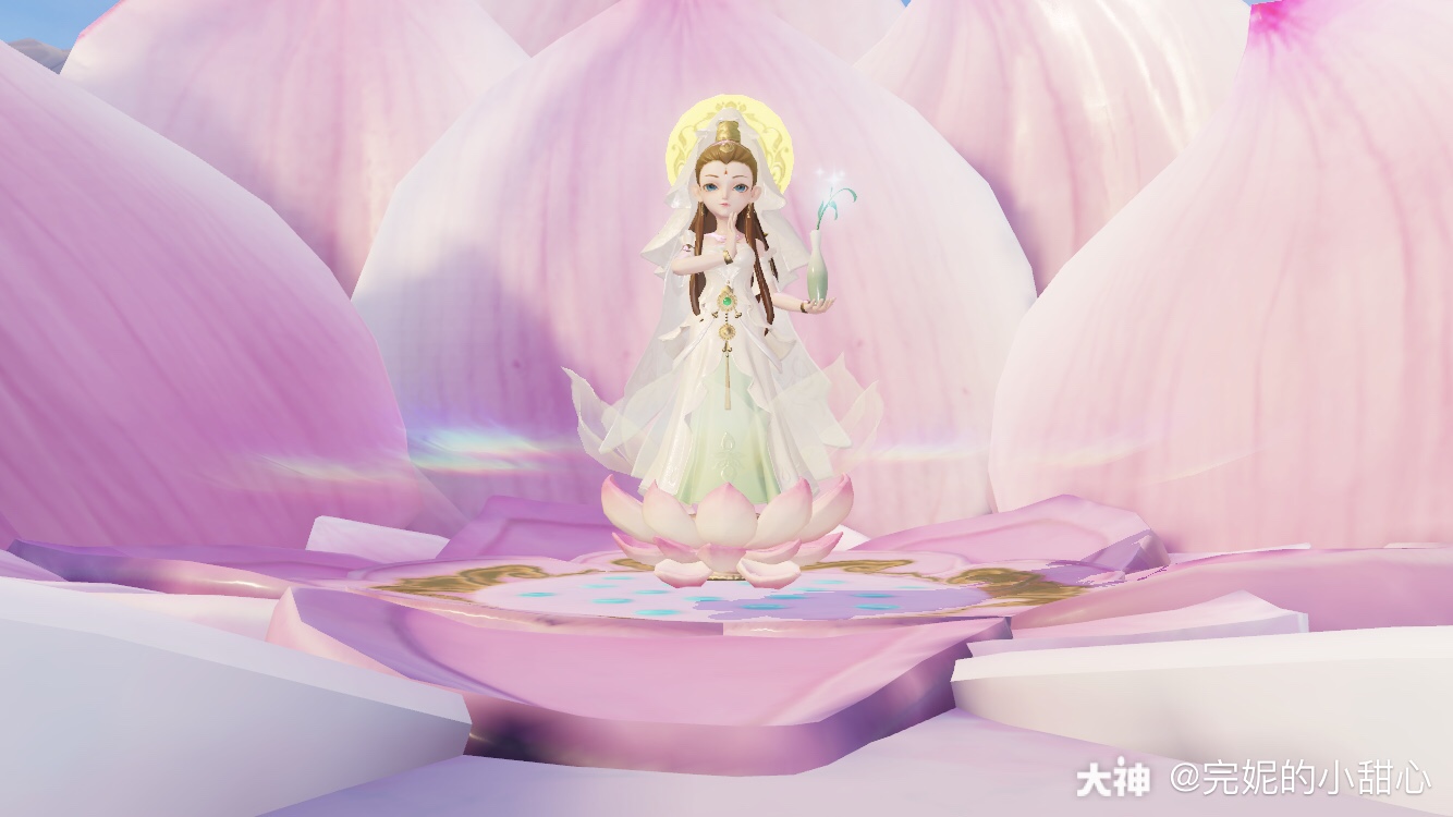 观音姐姐绝对是梦幻三维的颜值担当之一(我. 来自完妮的小甜心 - 大神