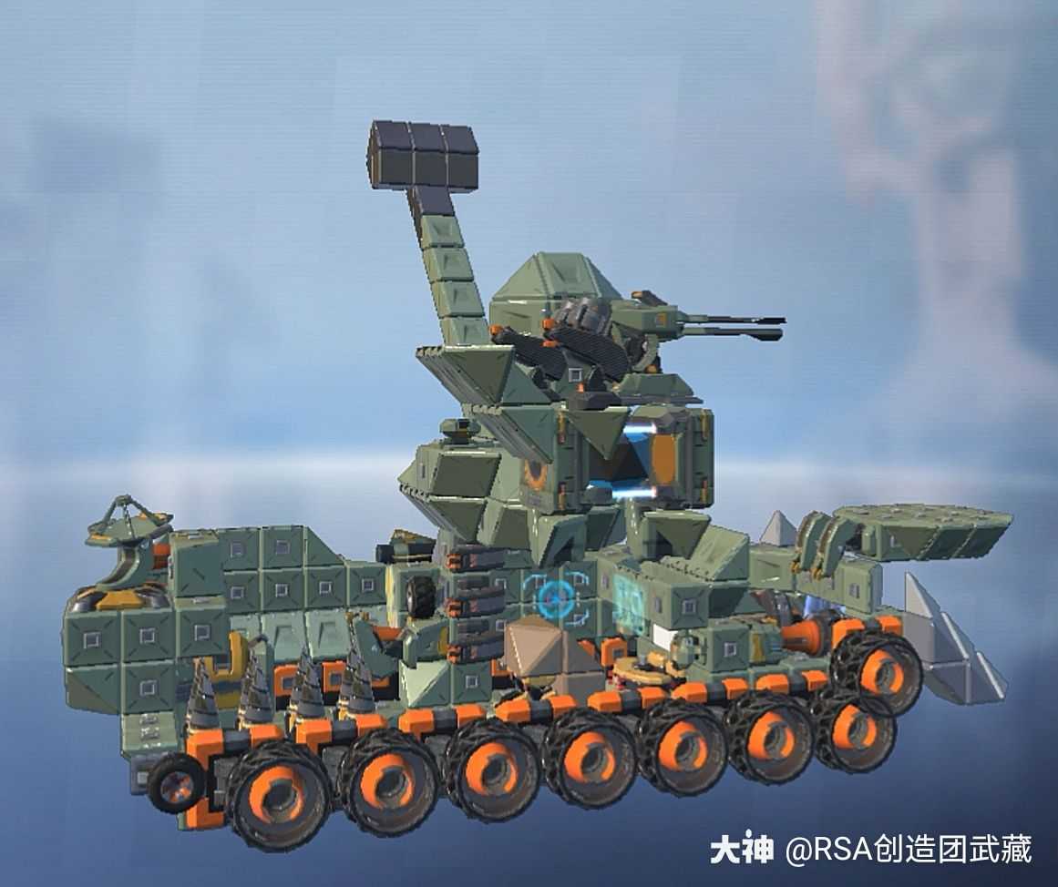 重装上阵坦克拼装