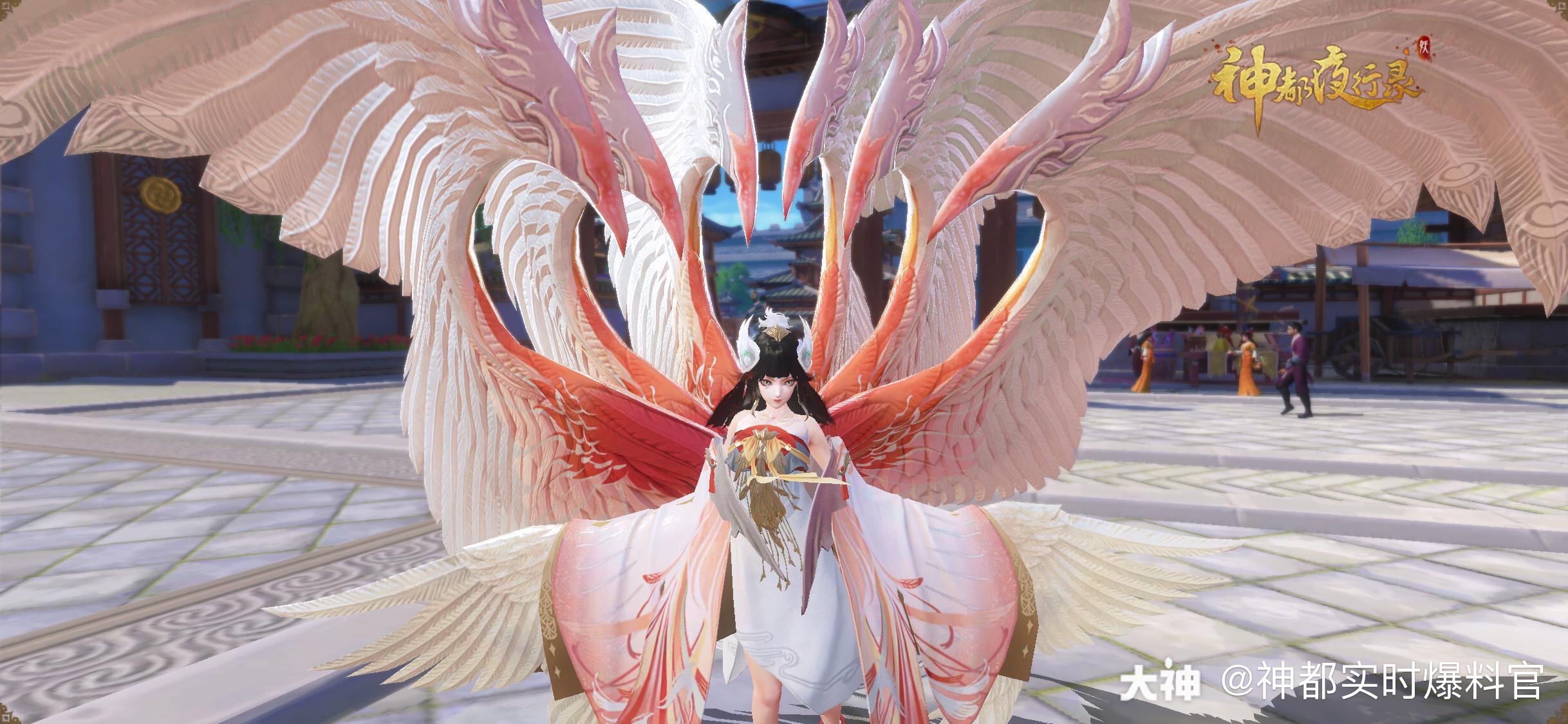 神都创意官:九凤近身建模观赏#神都夜行录