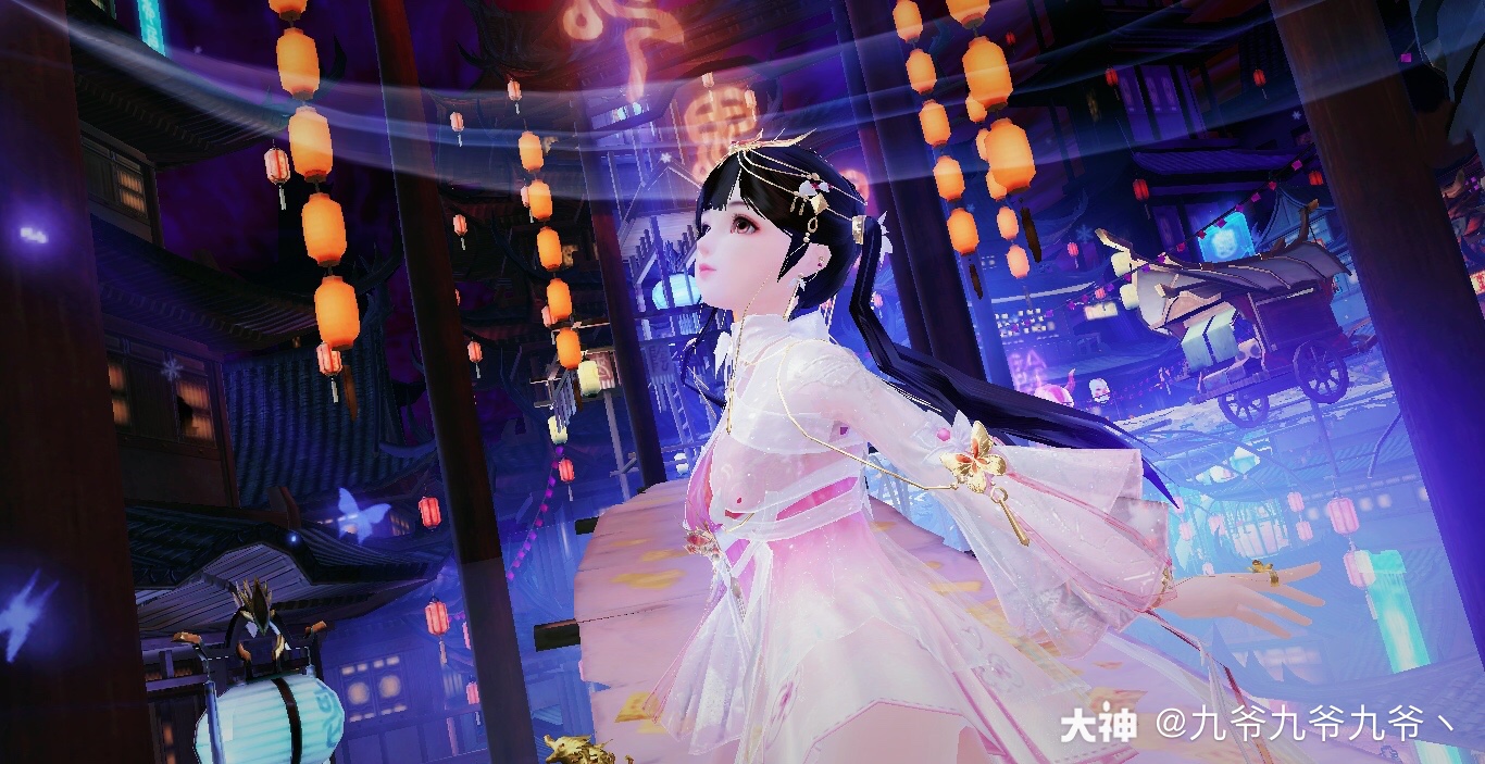 今日份约拍日常 之活色生香 小七瑟 来自活色生香的小画萝 照片背景分别是夜 来自网易大神倩女幽魂手游圈子 九爷九爷九爷丶