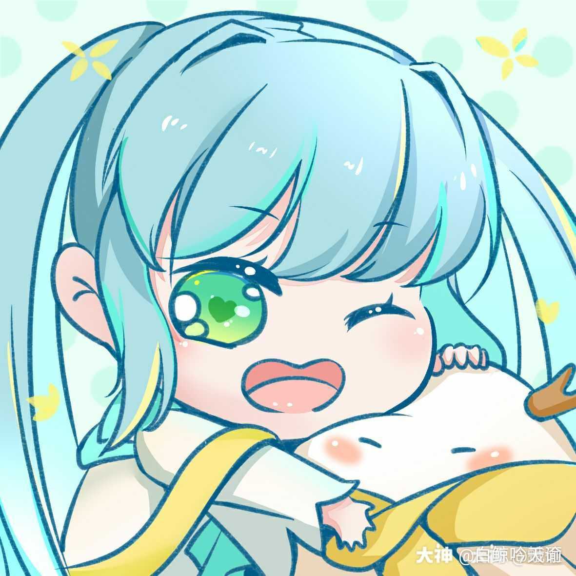 1872~玄鲸敲可爱头像边框_来自网易大神天谕手游圈子_白鲸吟天谕