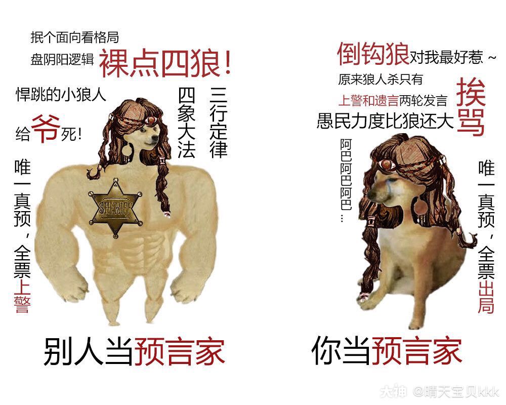 别人拿预言家vs我拿预言家