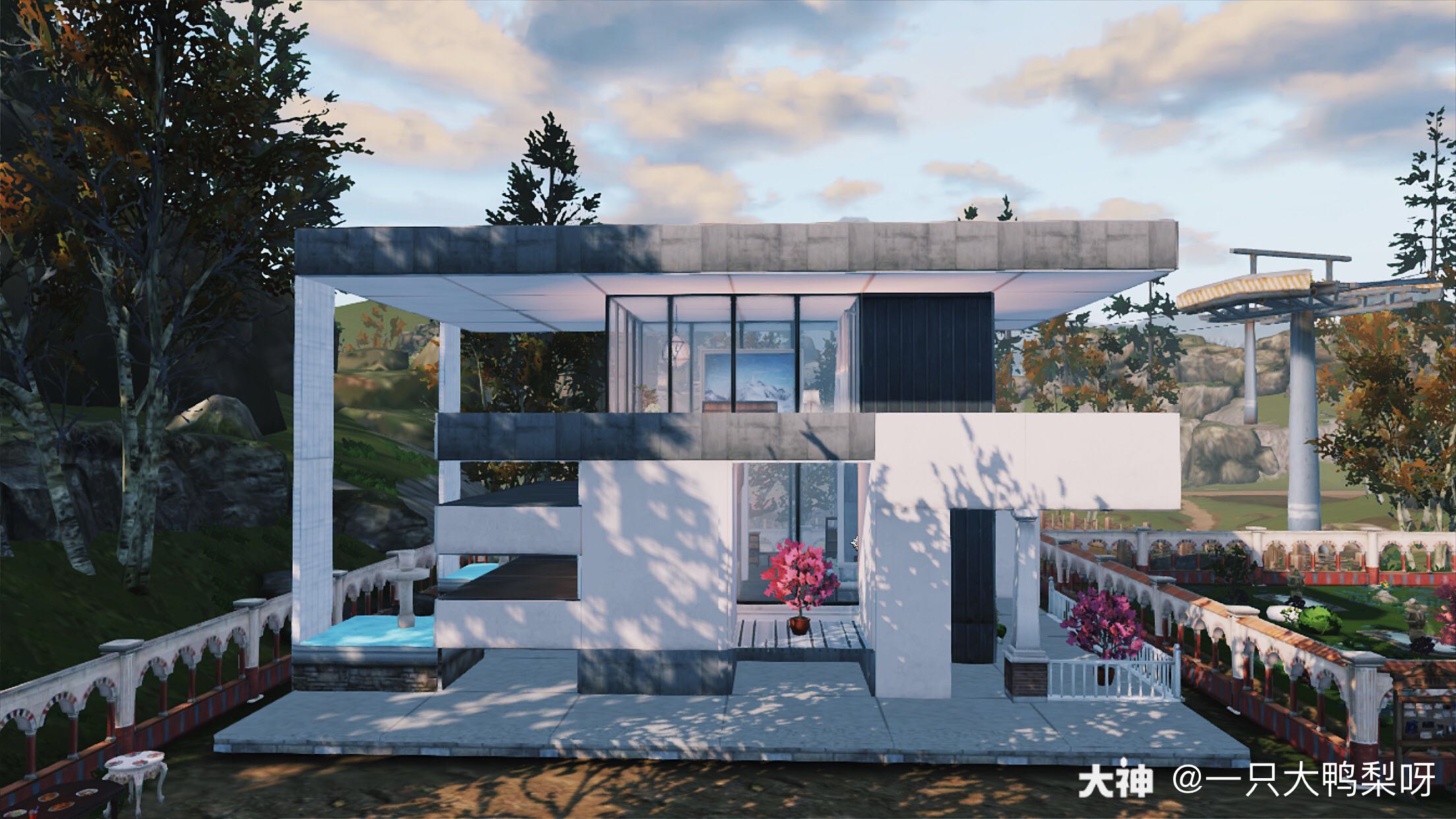 末日建筑学院# 原创现代风单人别墅《简·尚》