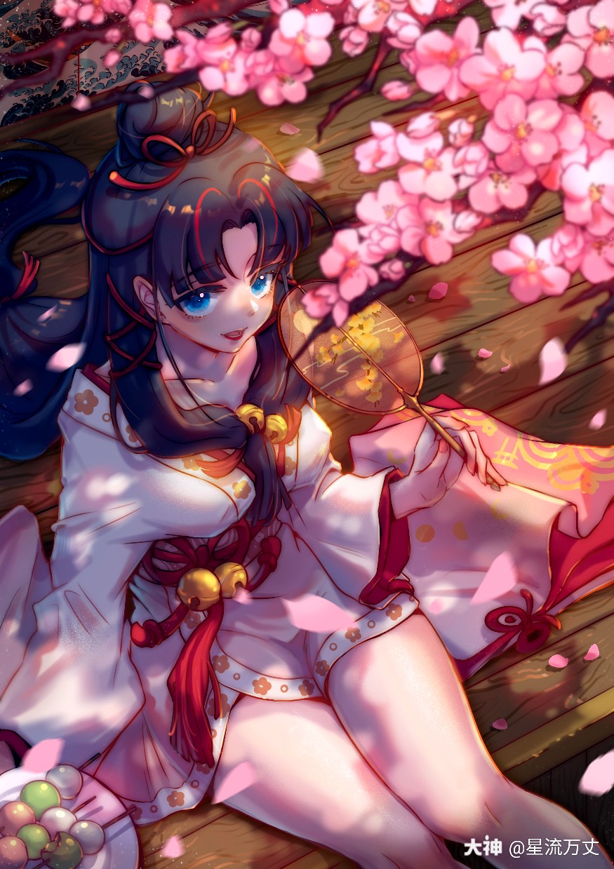 换了个浴衣凉凉快快的缘缘.缘结神,阴阳师同人_大神