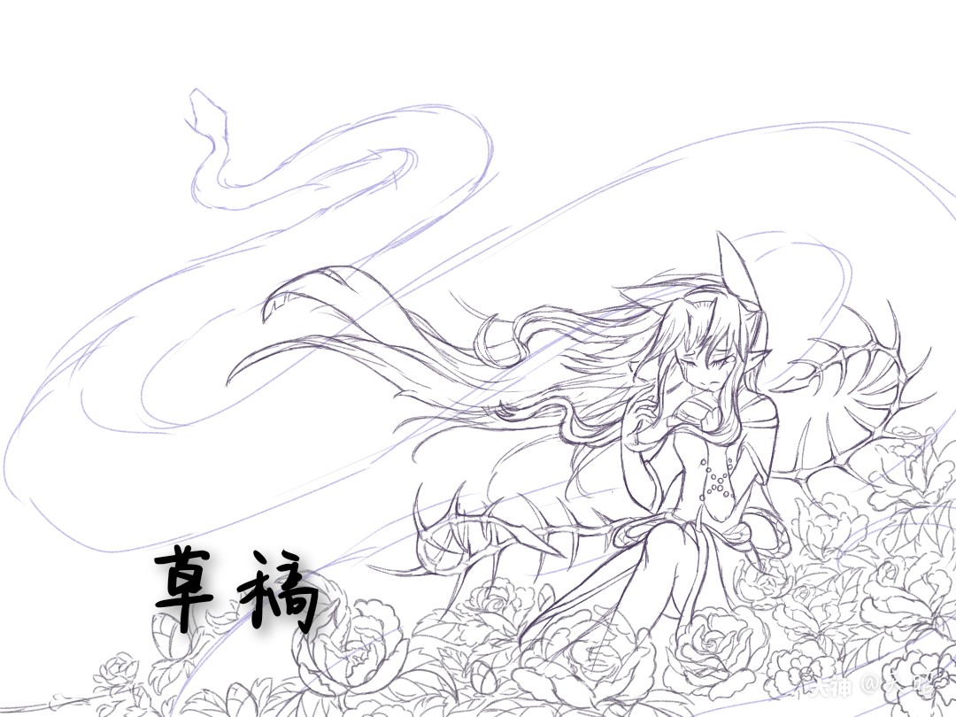 魍魉之卷##缚骨清姬##阴阳师同人