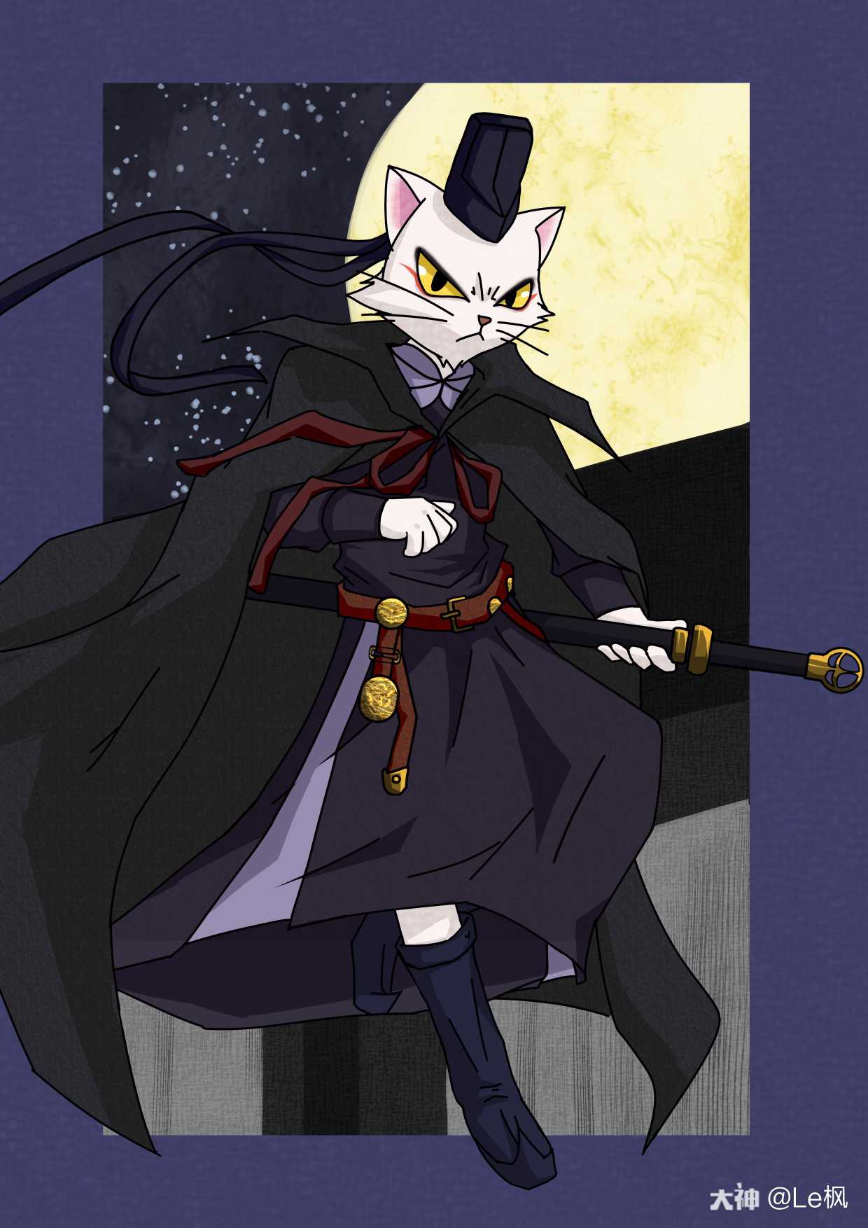 热烈欢迎猫爷来神都做客!