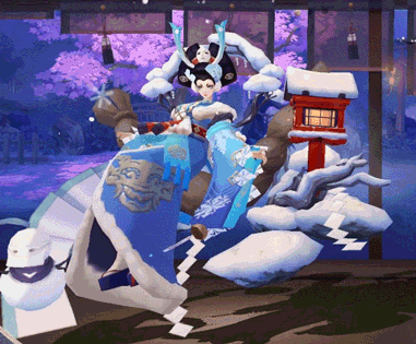 阎魔皮肤·雪化粧 - 为崽而战·盛夏之约优胜式神皮肤 风花雪月夜之雪 即将上架皮肤商店 NGA玩家社区