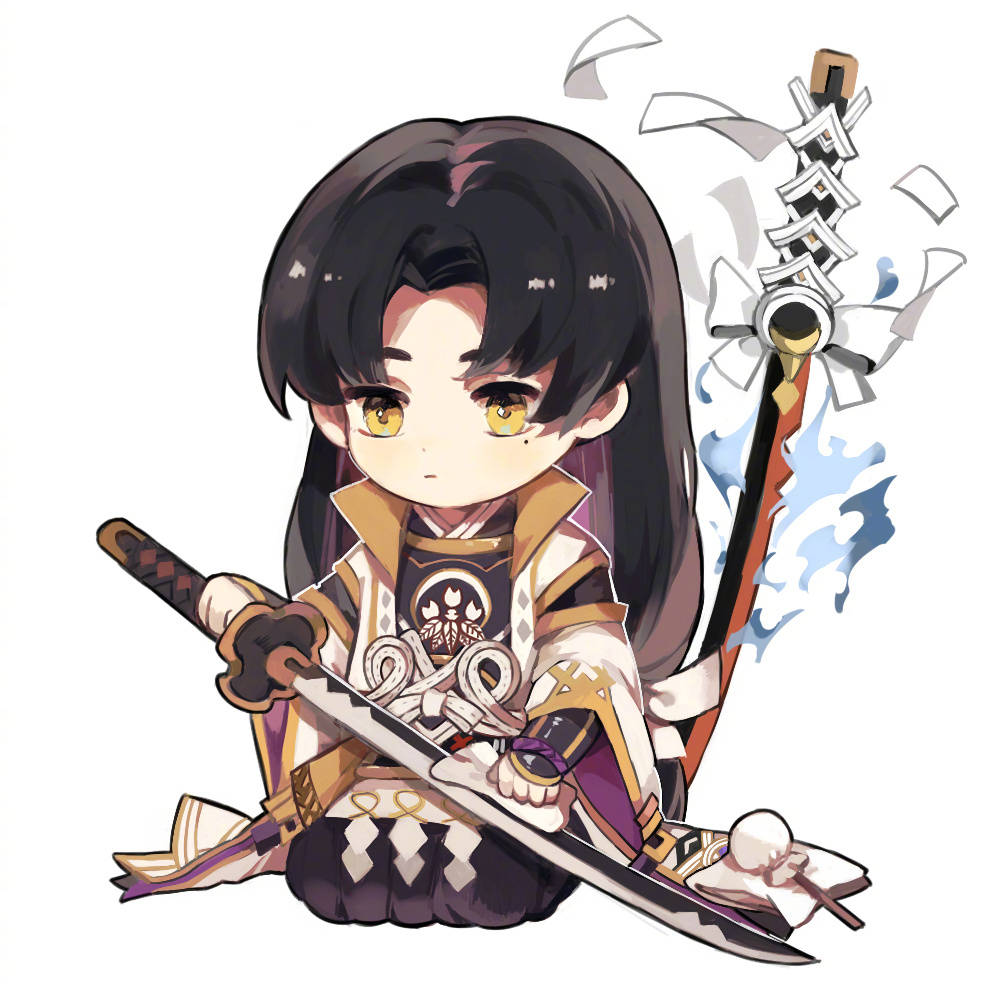 山兔de树洞:【式神美图第九弹】今天给大家带来了鬼切的图图~快来和