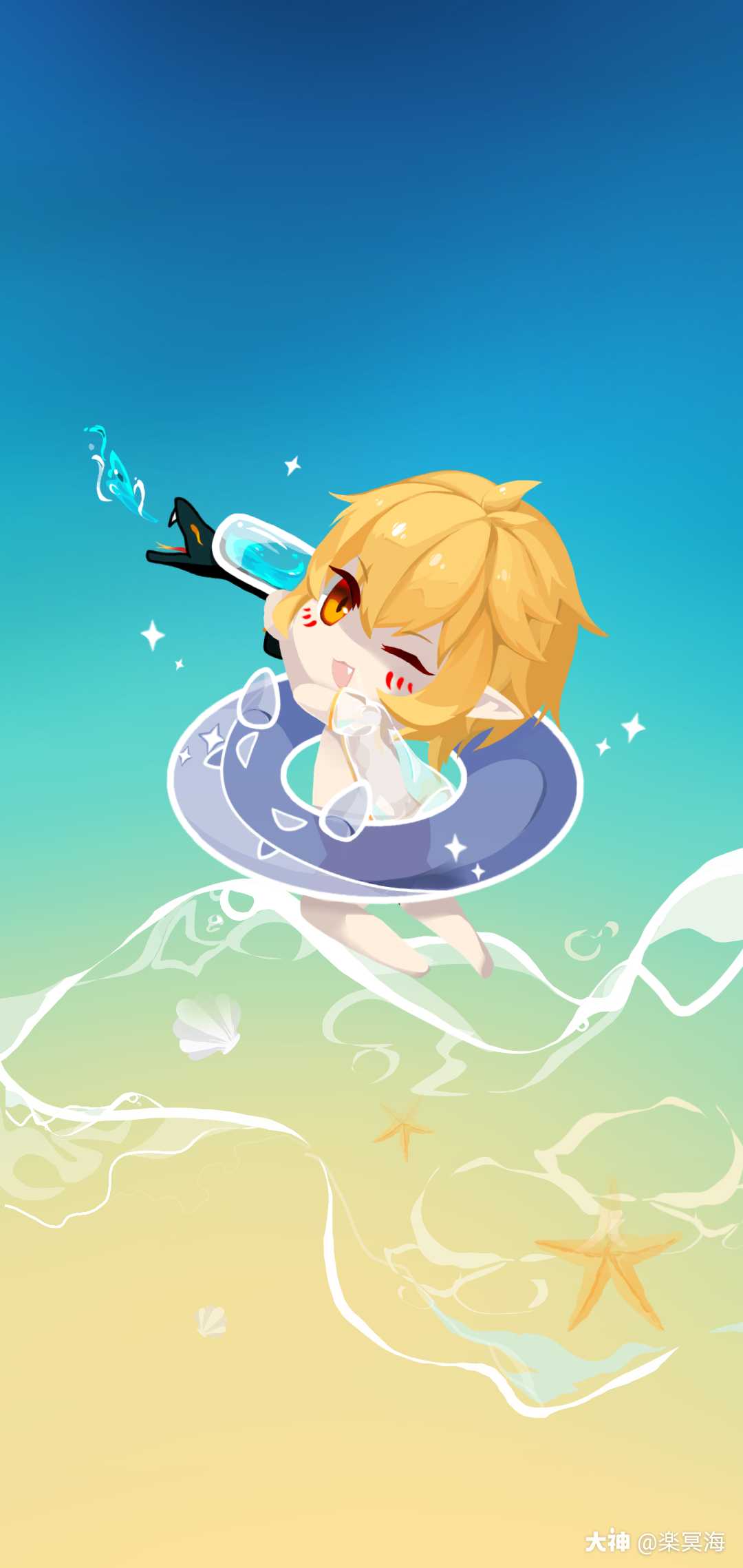 百鬼杂谈# 可爱皮孩子.