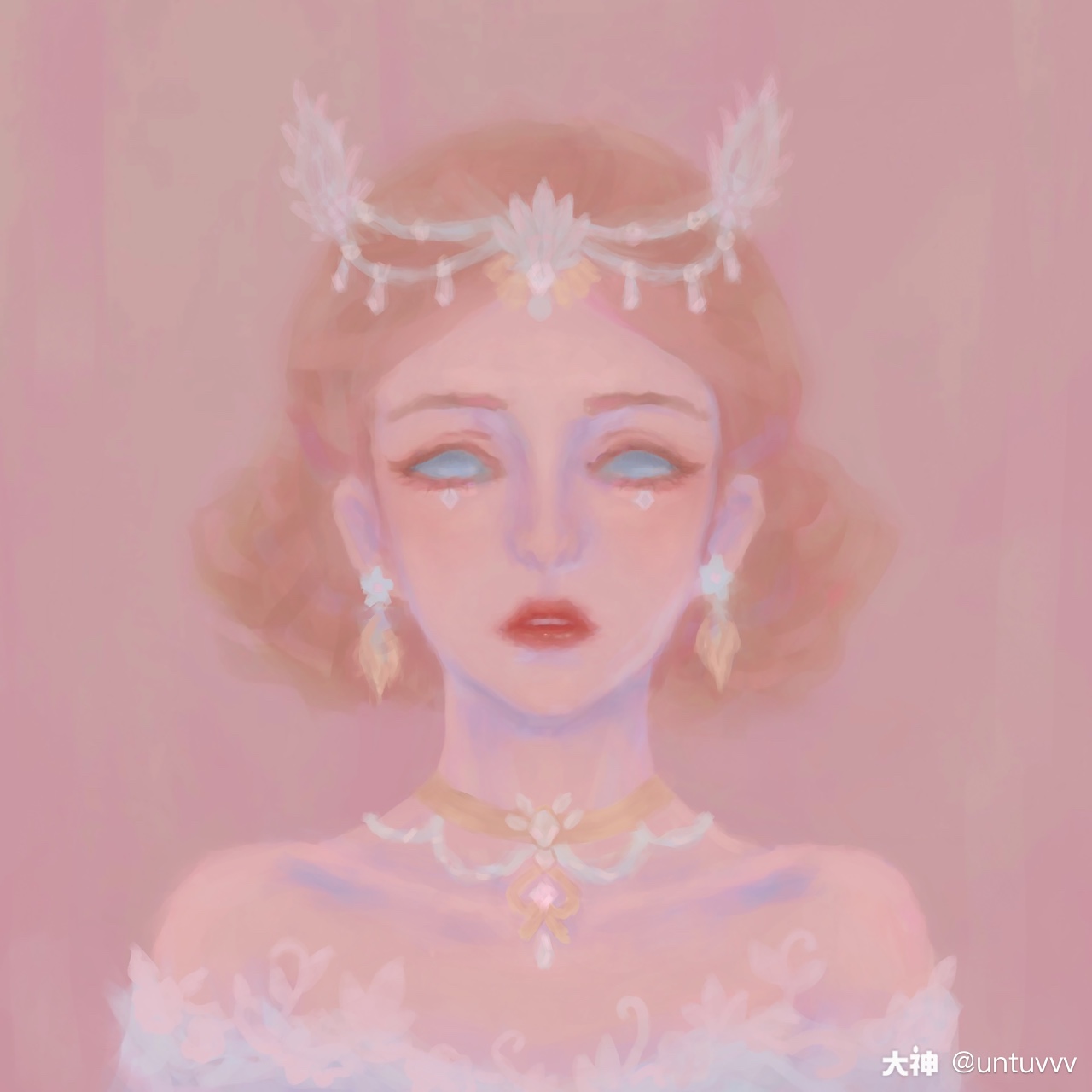 速摸一个贝拉夫人小头像