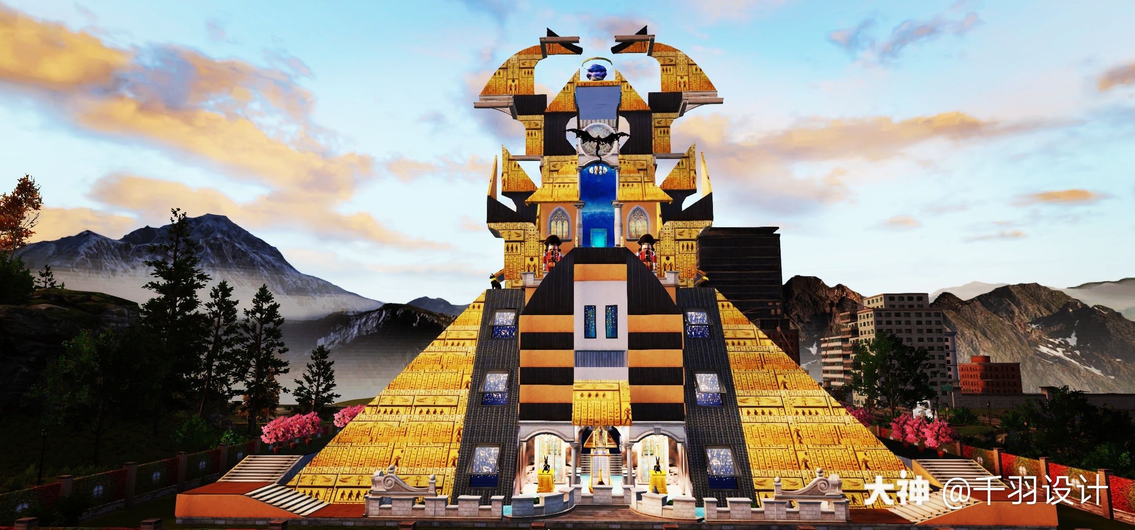 【双人埃及神话建筑】—《时空神迹系列》