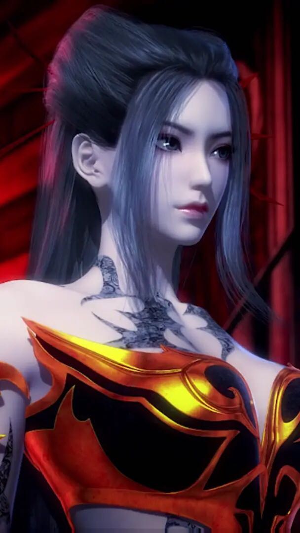 天行九歌同人壁纸———焰灵姬玄机女神千千万,最爱焰灵姬.