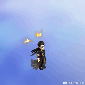 魔族 羽仙歌墨黑 动图效果 老虎的造型可以呀 鎏金暗黑风女装也有暗黑公主的范儿 来自网易大神梦幻西游圈子 放开那只熊猫