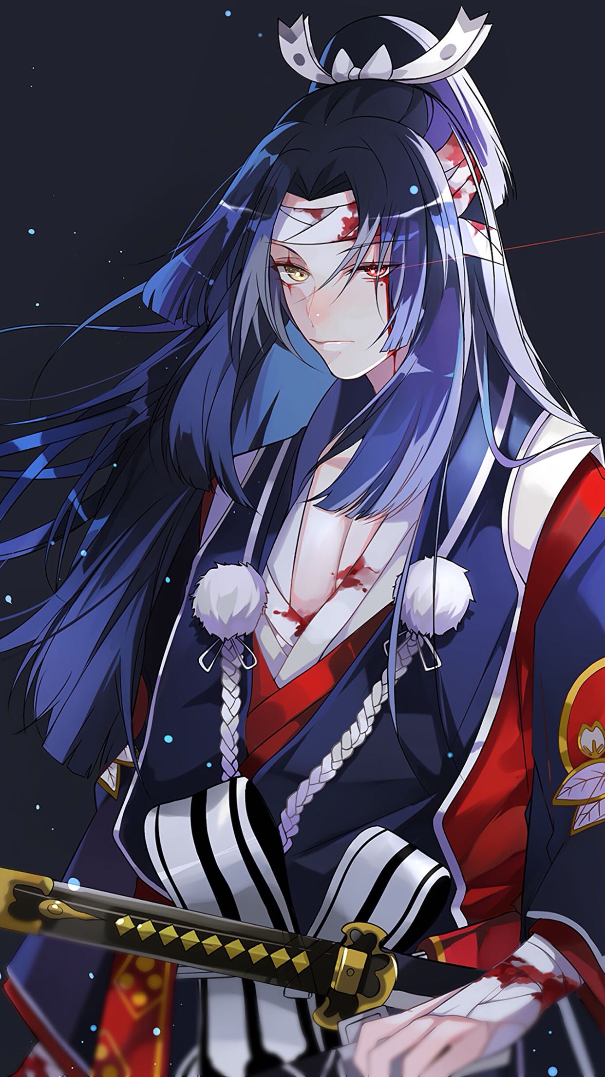 阴阳师同人壁纸 鬼切超帅 无水印 网图侵删 来自大神阴阳师圈子 其实小白