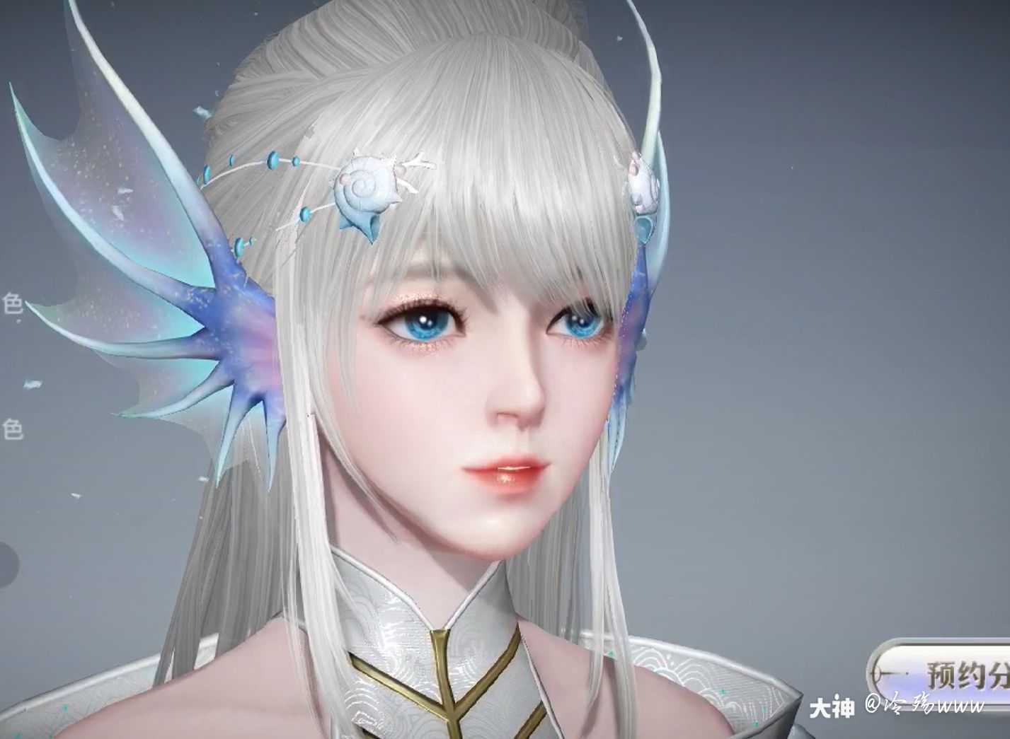 冷殇www:#天谕手游##天谕捏脸# 作品名称:海明月