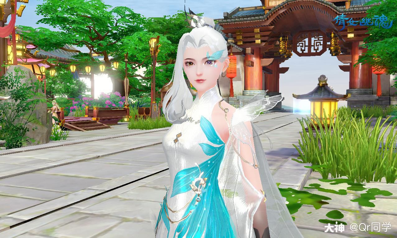 女蝶客有一双异瞳巨好看 超漂亮爱了爱了_来自网易大神倩女幽魂手游