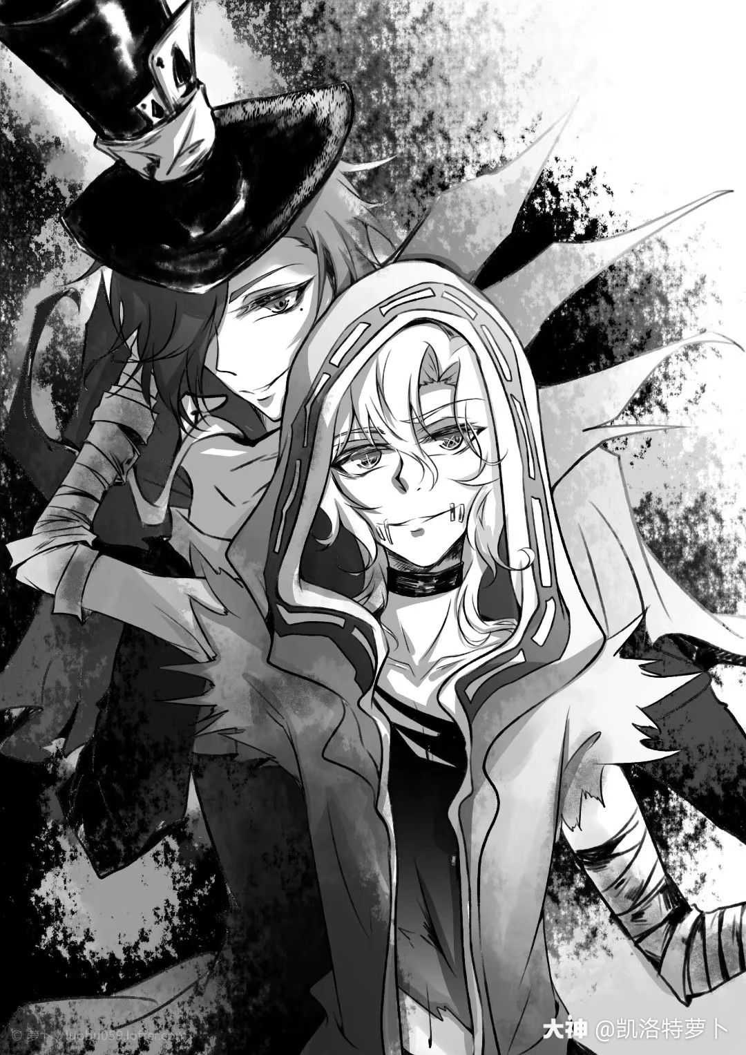 凯洛特萝卜:#第五人格##杰佣# 我们一起来玩黑暗游戏吧