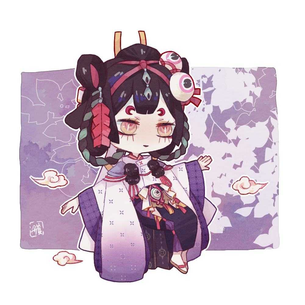 【式神美图第四十五弹】本期是我们的百目鬼哦