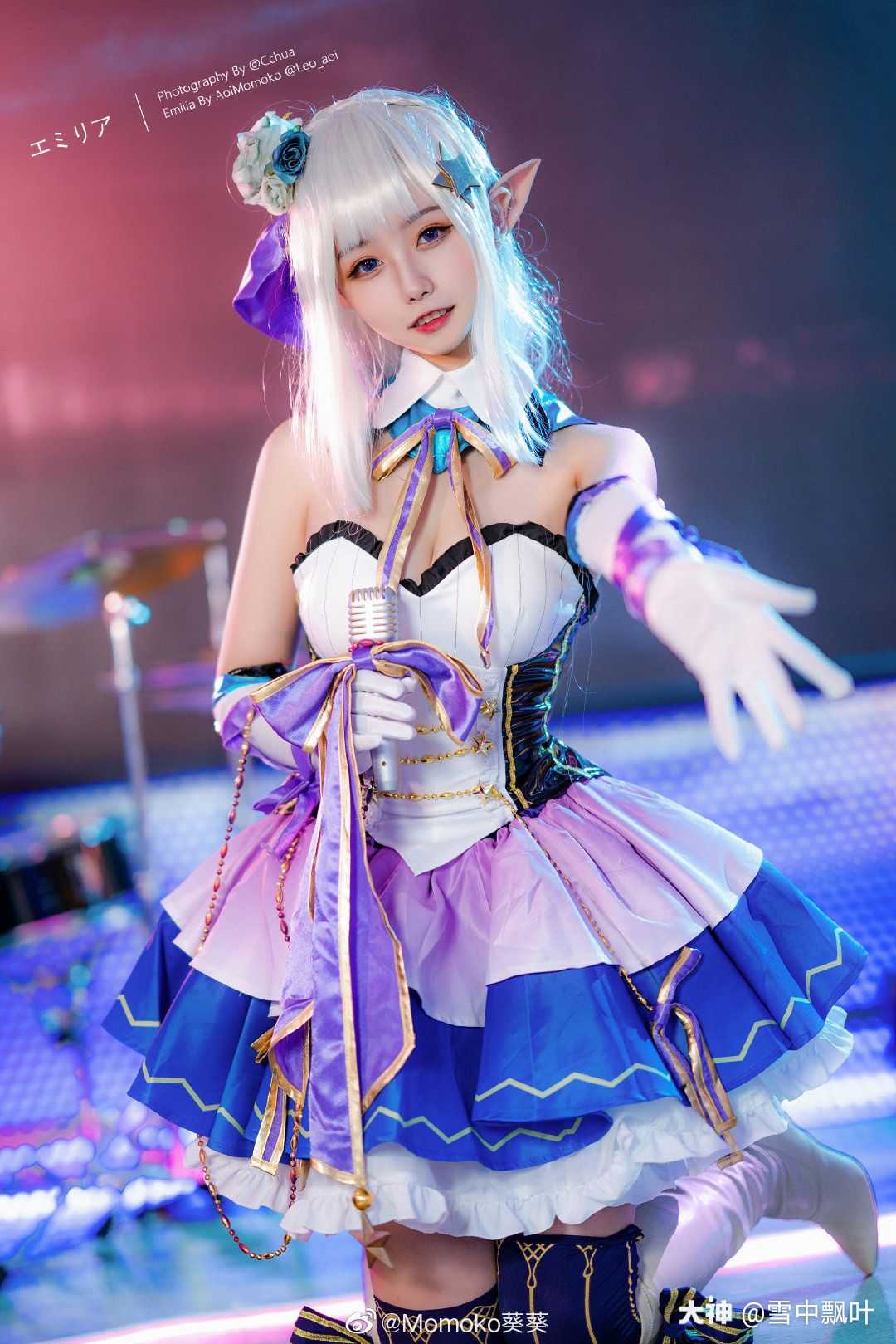 这个偶像歌手也太漂亮了吧.