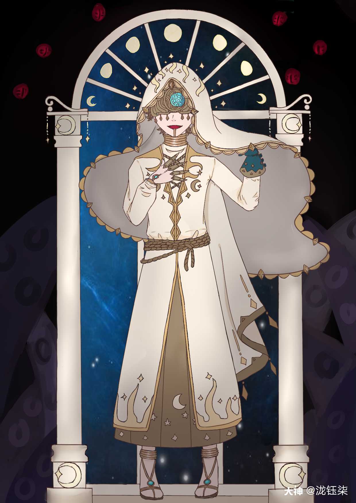 关注 #轻漫##第五人格##伊莱# 赞颂深空星海之主