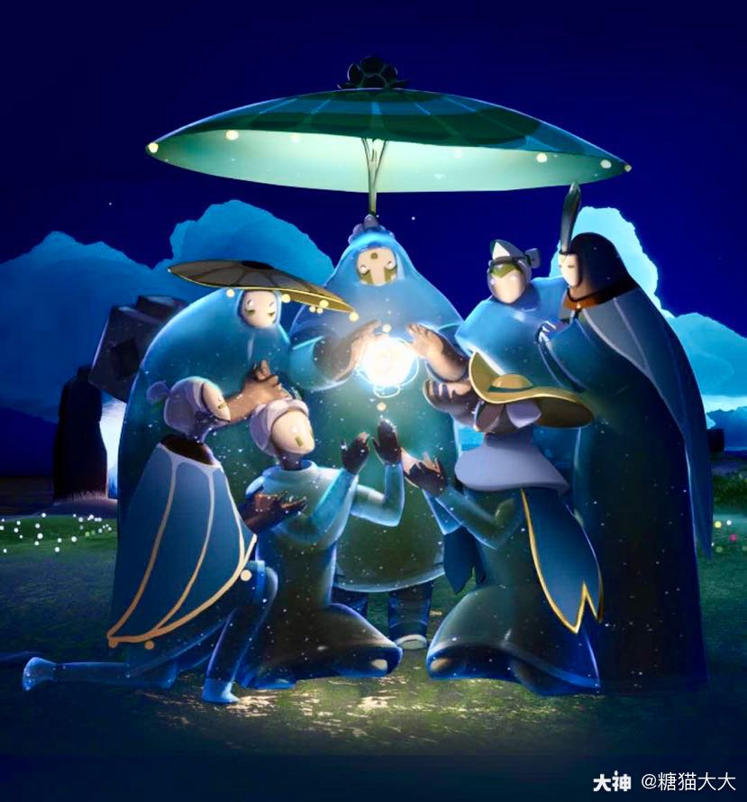 光遇先祖祭# 这个季节.