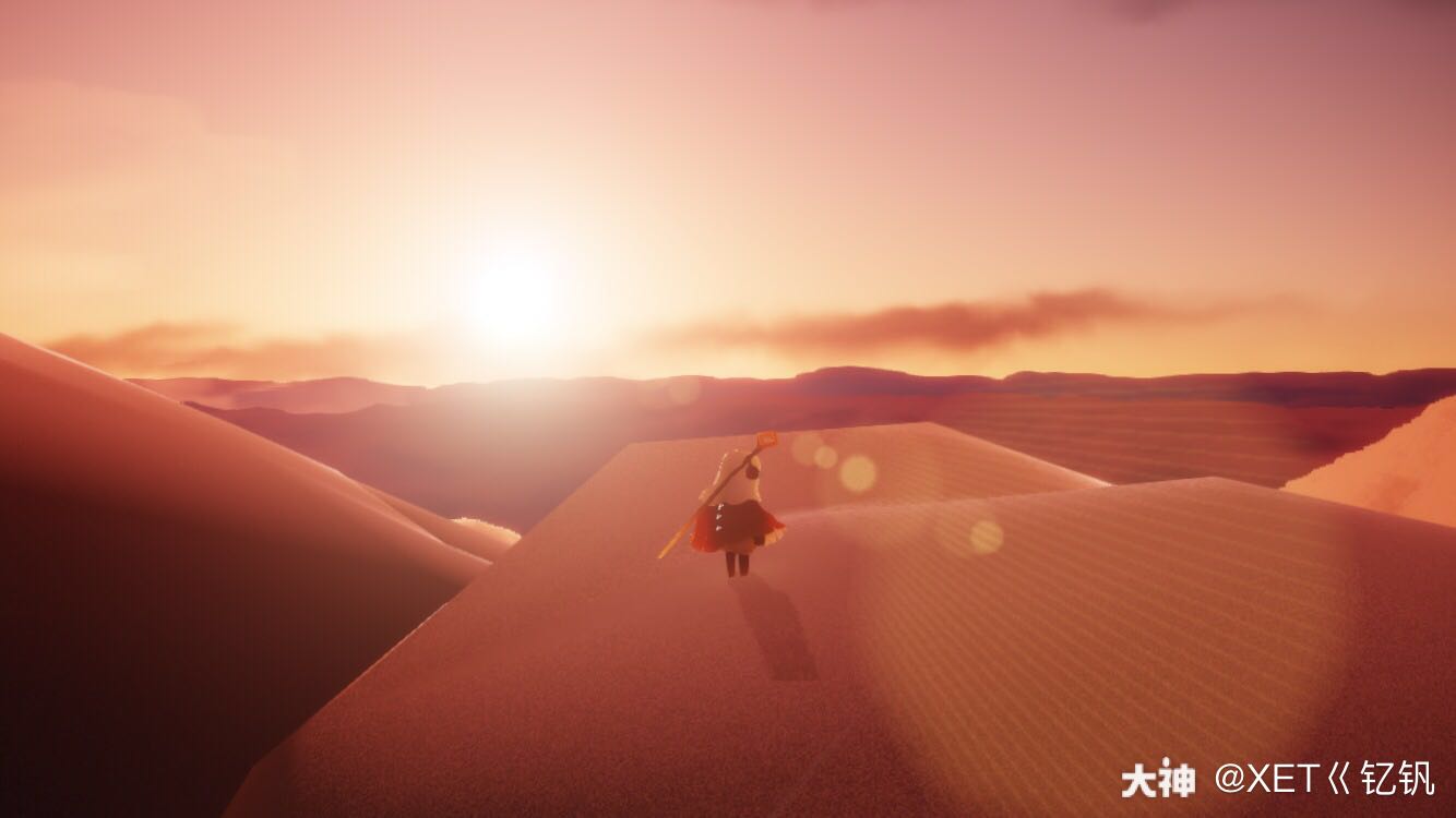 光遇风景# 霞谷&墓土.