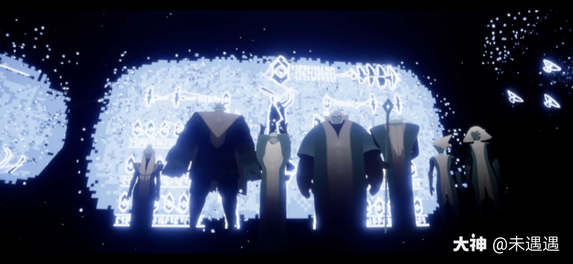 先祖齐聚一堂,他们的使命已经完成,现在轮到光之子了.